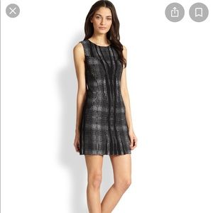 DVF Makenzie body con shift dress